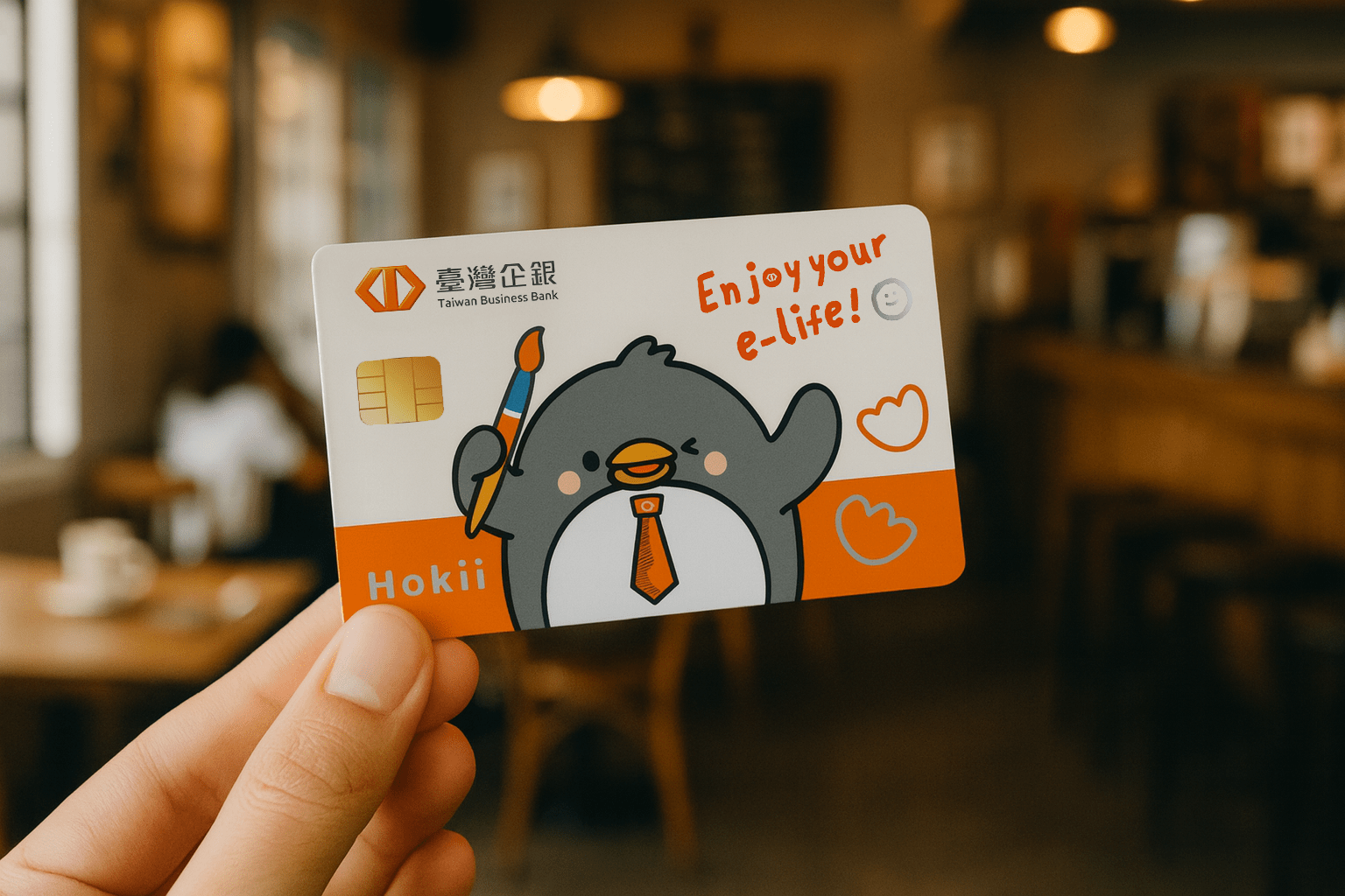 臺灣企銀Hokii金融卡全新卡面首度亮相 同步推出創新互動揪友開戶活動